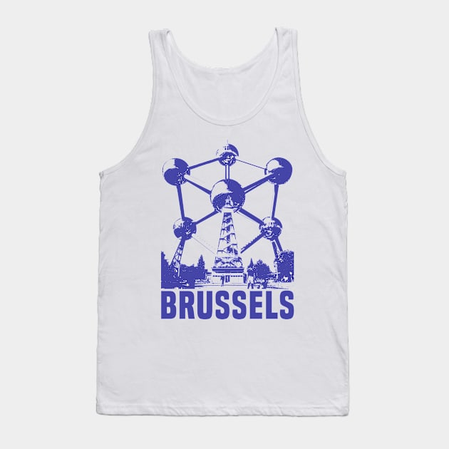 Brussels Tank Top by Den Vector